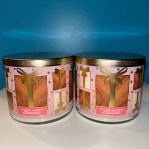 Bath and body works pink fairy gumdrop candle